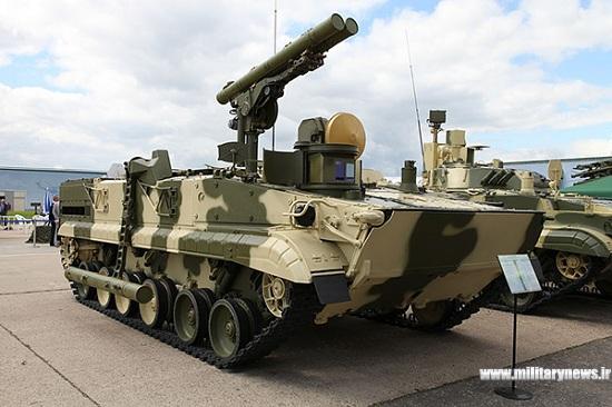 سلاح ضد تانک هدایت شونده Khrizantema-S ساخت روسیه